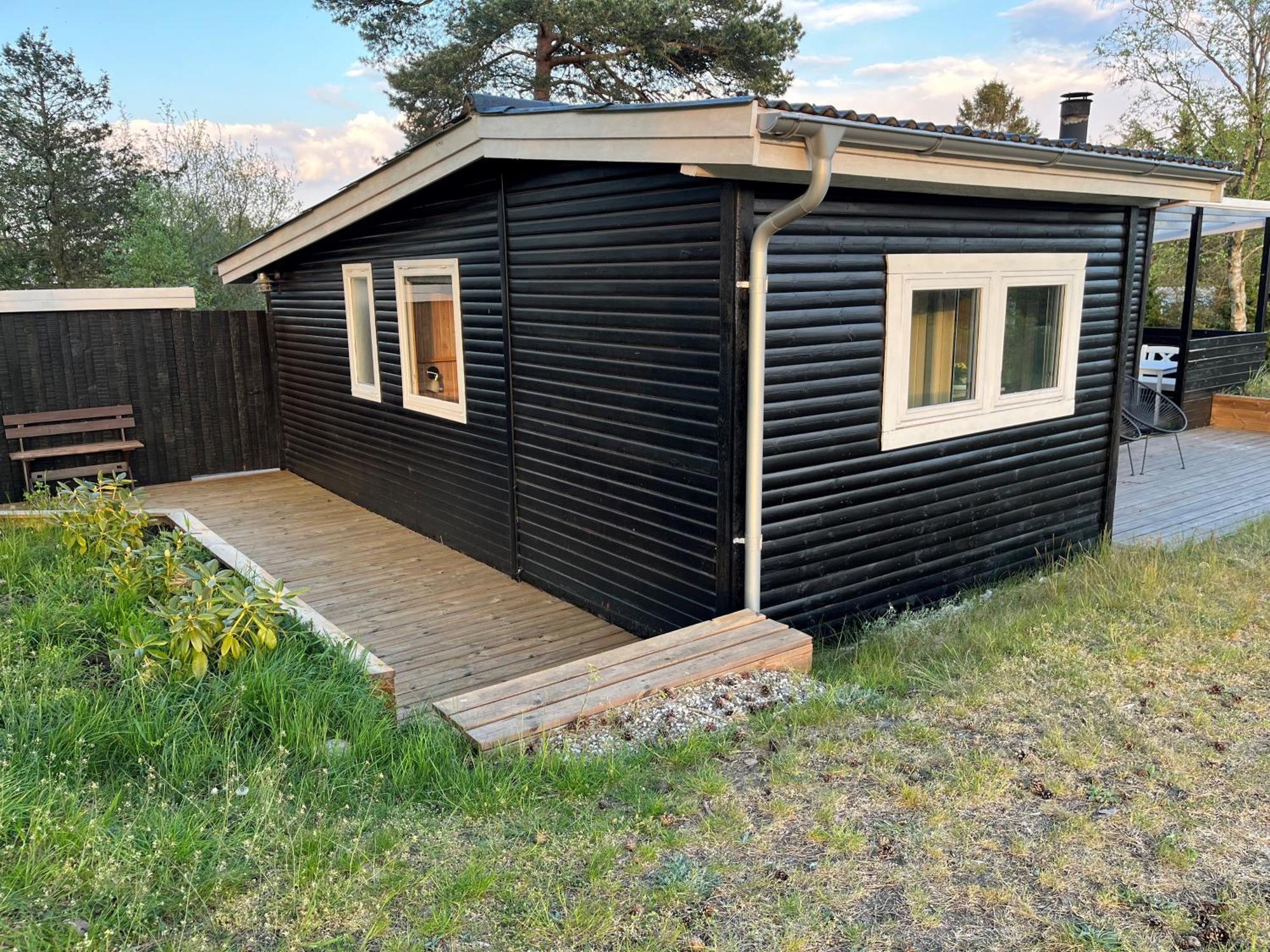 Hyggeligt Sommerhus I Ebeltoft, Taet Pa Strand Og Skov. المظهر الخارجي الصورة